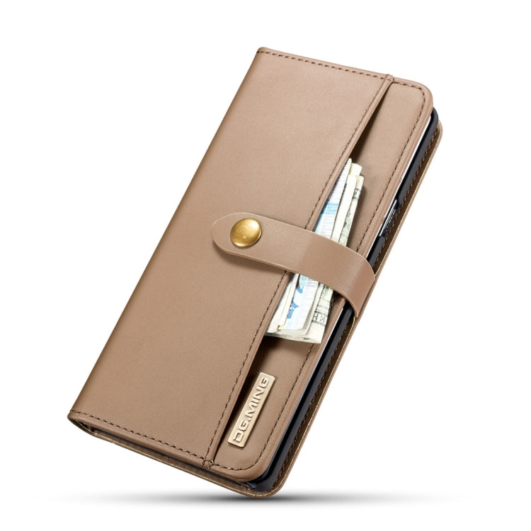 DG.MING Lambskin Detachable Horizontal Flip Magnetic Case for Galaxy Note9, with Holder & Card Slots & Wallet