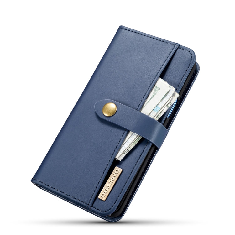 DG.MING Lambskin Detachable Horizontal Flip Magnetic Case for Galaxy S9, with Holder & Card Slots & Wallet