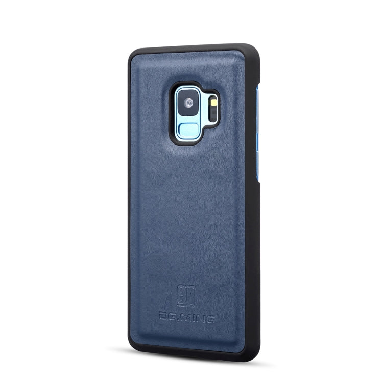 DG.MING Lambskin Detachable Horizontal Flip Magnetic Case for Galaxy S9, with Holder & Card Slots & Wallet