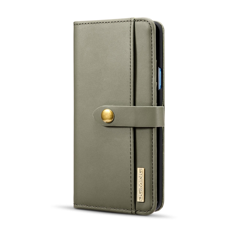 DG.MING Lambskin Detachable Horizontal Flip Magnetic Case for Galaxy S9+, with Holder & Card Slots & Wallet