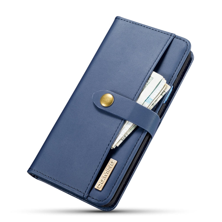 DG.MING Lambskin Detachable Horizontal Flip Magnetic Case for Galaxy S9+, with Holder & Card Slots & Wallet