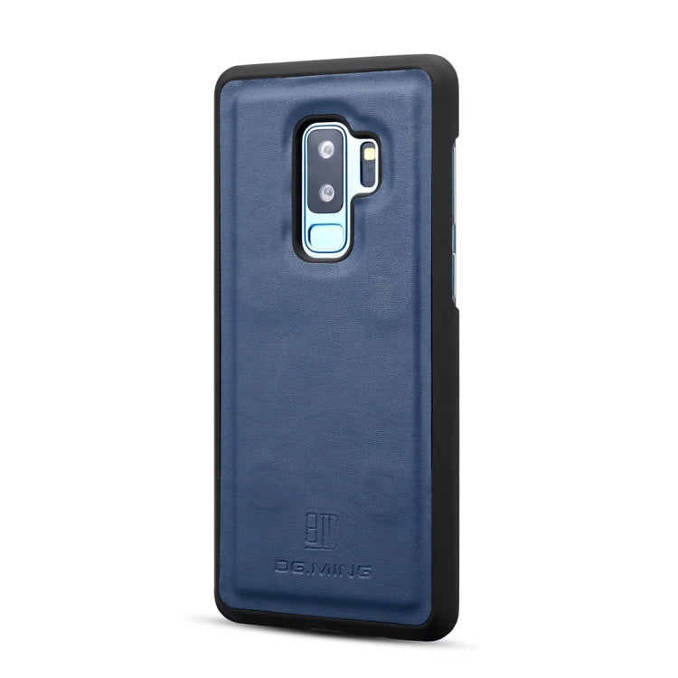 DG.MING Lambskin Detachable Horizontal Flip Magnetic Case for Galaxy S9+, with Holder & Card Slots & Wallet