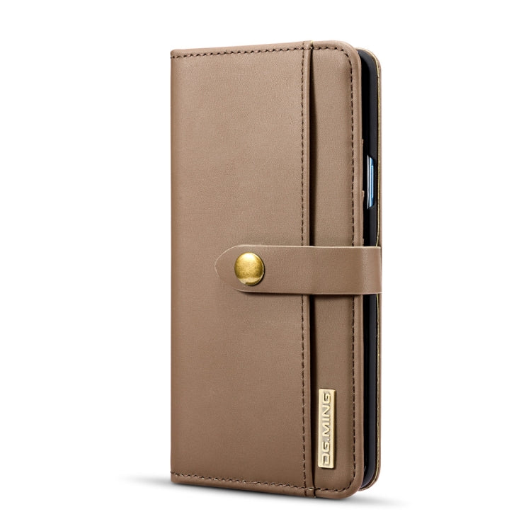DG.MING Lambskin Detachable Horizontal Flip Magnetic Case for Galaxy S9+, with Holder & Card Slots & Wallet