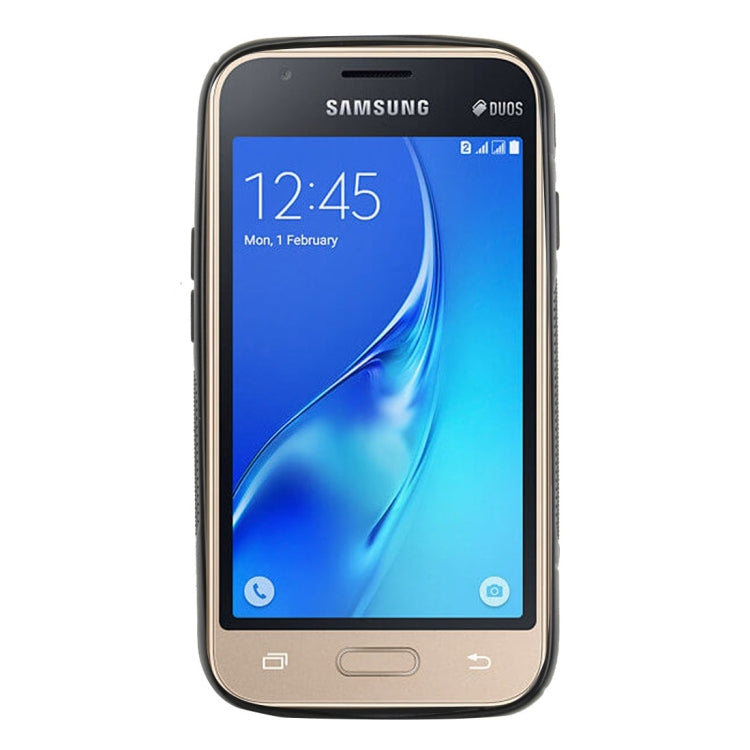 For Galaxy J1 Nxt / J105 S-Shaped Soft TPU Protective Cover Case