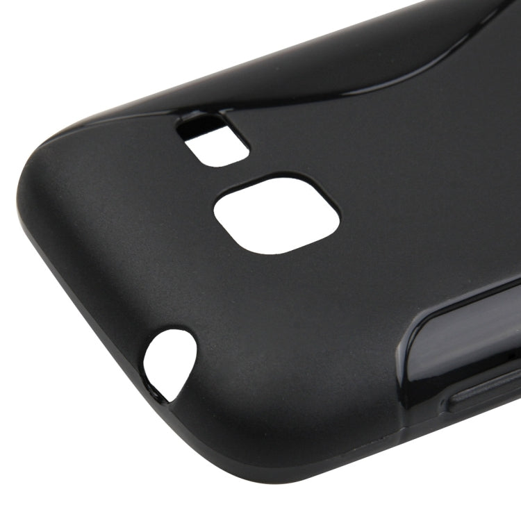 For Galaxy J1 Nxt / J105 S-Shaped Soft TPU Protective Cover Case