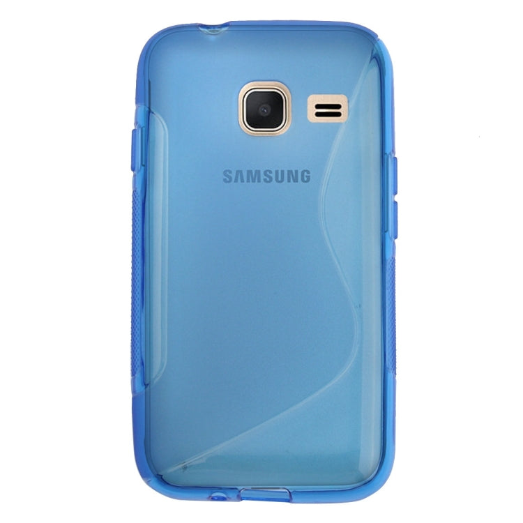 For Galaxy J1 Nxt / J105 S-Shaped Soft TPU Protective Cover Case