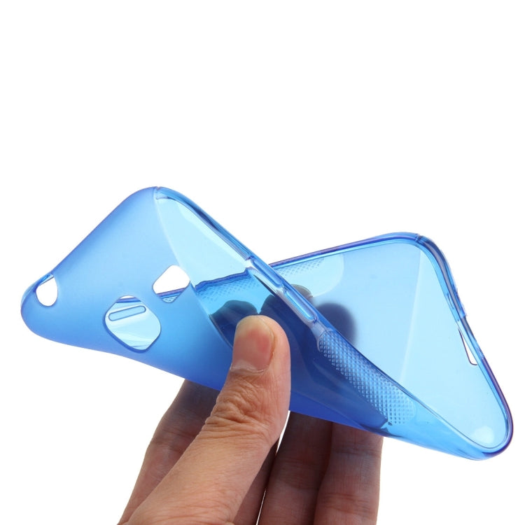 For Galaxy J1 Nxt / J105 S-Shaped Soft TPU Protective Cover Case