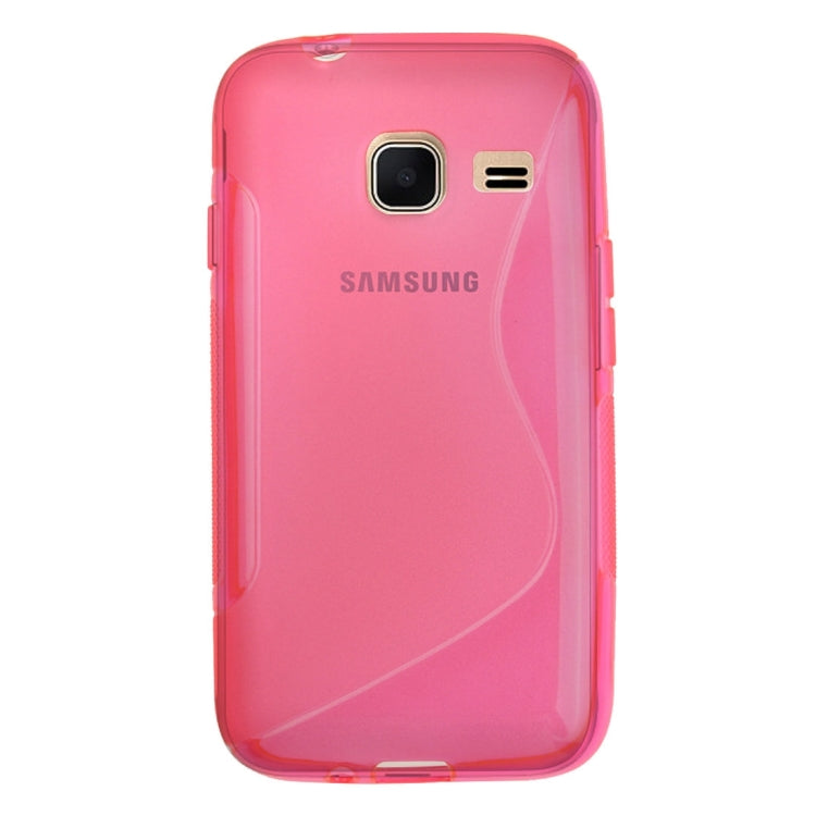 For Galaxy J1 Nxt / J105 S-Shaped Soft TPU Protective Cover Case