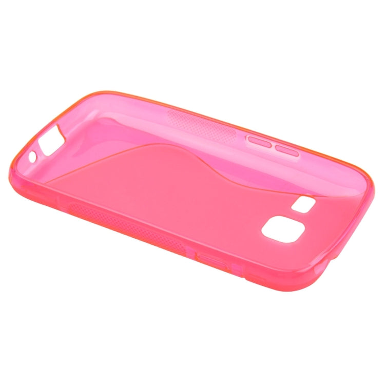 For Galaxy J1 Nxt / J105 S-Shaped Soft TPU Protective Cover Case
