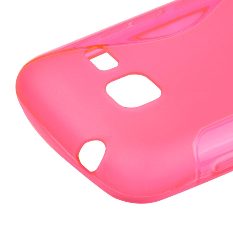 For Galaxy J1 Nxt / J105 S-Shaped Soft TPU Protective Cover Case