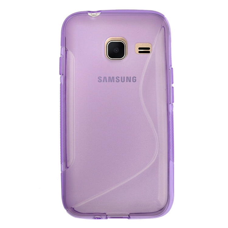 For Galaxy J1 Nxt / J105 S-Shaped Soft TPU Protective Cover Case