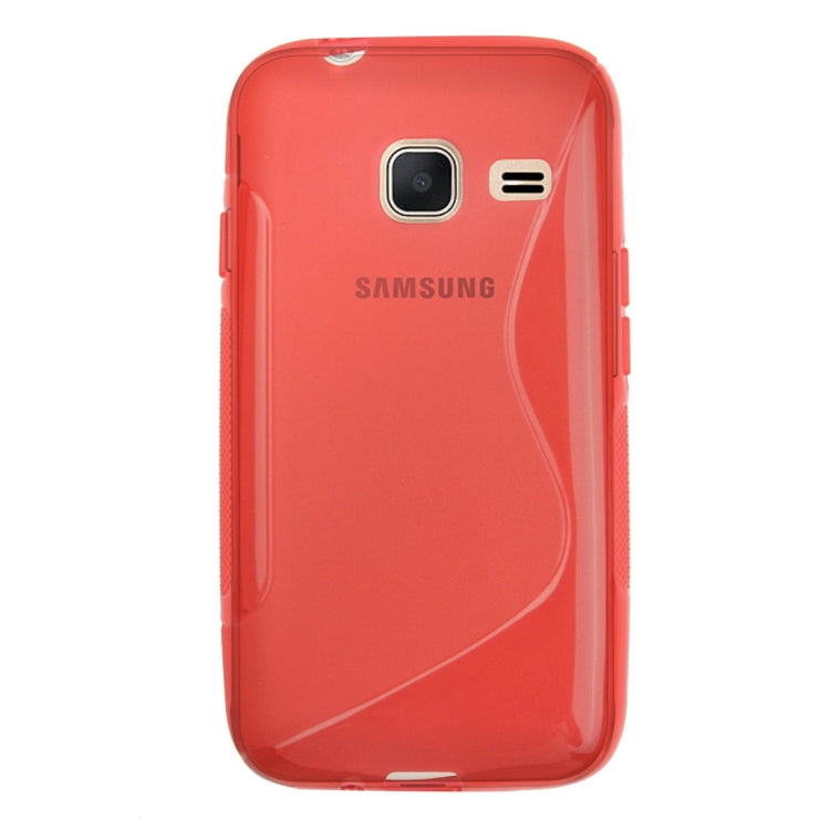 For Galaxy J1 Nxt / J105 S-Shaped Soft TPU Protective Cover Case