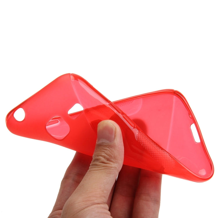For Galaxy J1 Nxt / J105 S-Shaped Soft TPU Protective Cover Case
