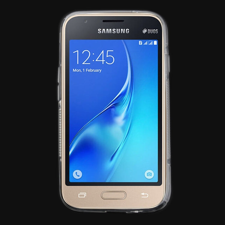 For Galaxy J1 Nxt / J105 S-Shaped Soft TPU Protective Cover Case