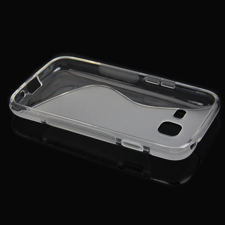For Galaxy J1 Nxt / J105 S-Shaped Soft TPU Protective Cover Case