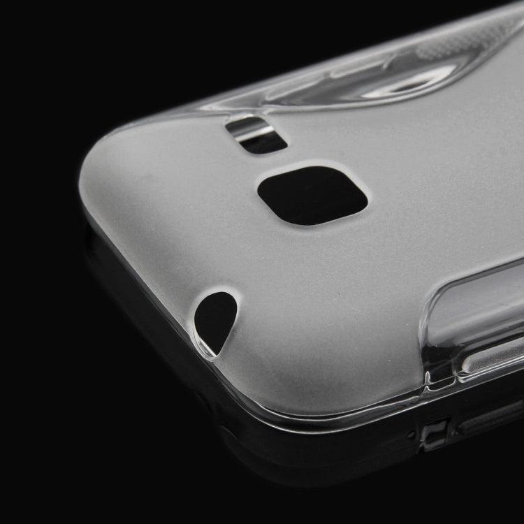 For Galaxy J1 Nxt / J105 S-Shaped Soft TPU Protective Cover Case