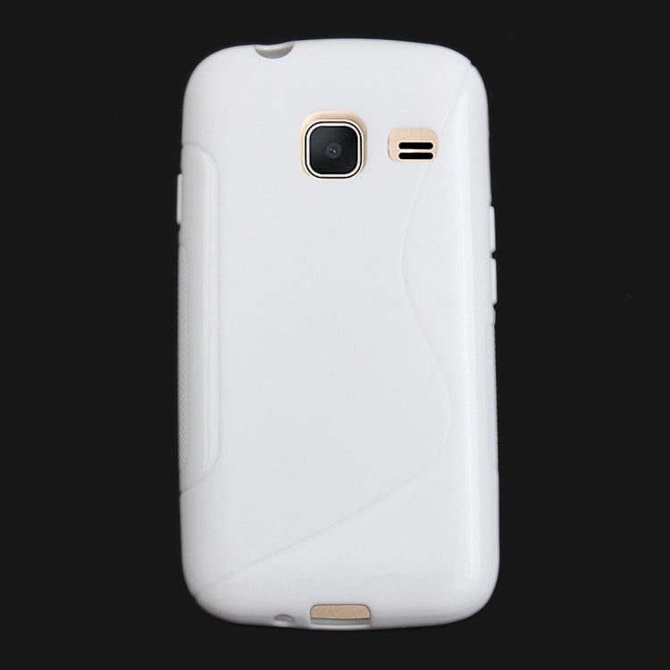 For Galaxy J1 Nxt / J105 S-Shaped Soft TPU Protective Cover Case