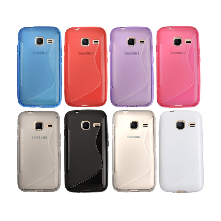 For Galaxy J1 Nxt / J105 S-Shaped Soft TPU Protective Cover Case