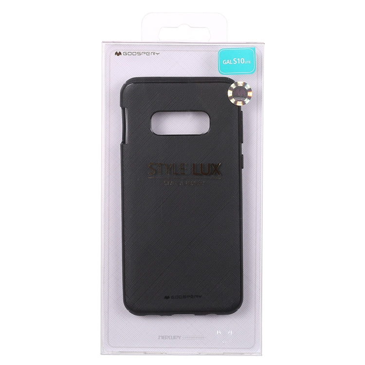 GOOSPERY STYLE LUX Series Shockproof Soft TPU Case for Galaxy S10e