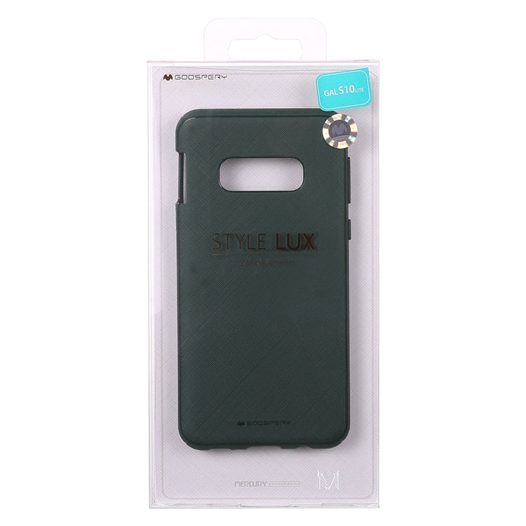 GOOSPERY STYLE LUX Series Shockproof Soft TPU Case for Galaxy S10e