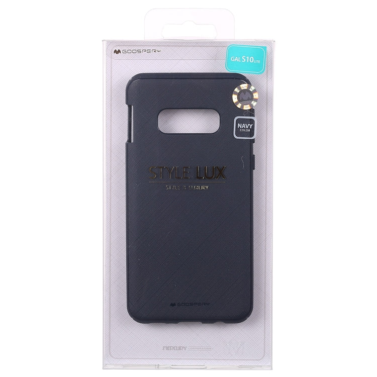 GOOSPERY STYLE LUX Series Shockproof Soft TPU Case for Galaxy S10e