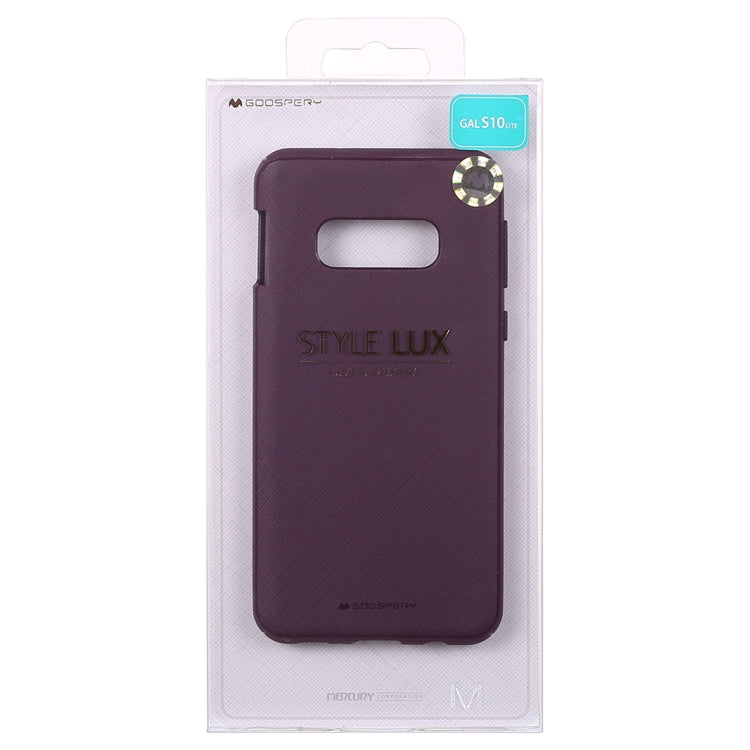 GOOSPERY STYLE LUX Series Shockproof Soft TPU Case for Galaxy S10e