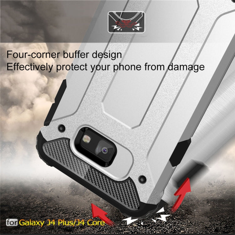 Magic Armor TPU + PC Combination Case for Galaxy J4 Core / J4+