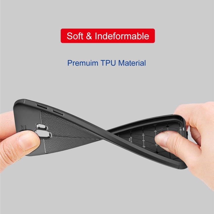 Litchi Texture TPU Shockproof Case for Galaxy J4 Core / J4+