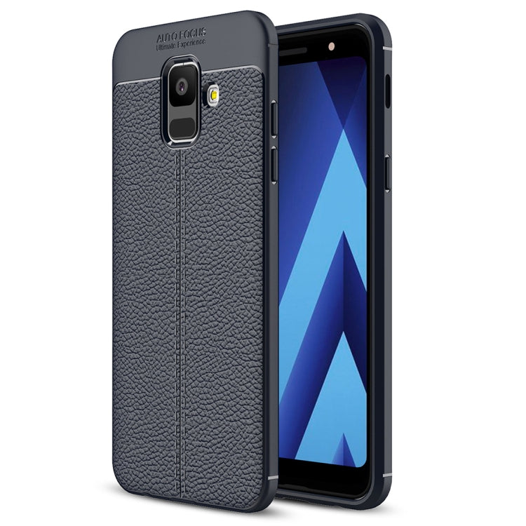Litchi Texture TPU Case for Galaxy A6 (2018)