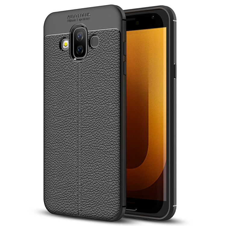 Litchi Texture TPU Case for Galaxy J7 Duo