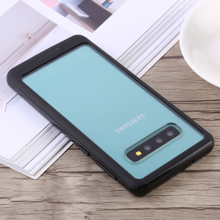 GOOSPERY New Bumper X Shockproof PC + TPU Case for Galaxy S10