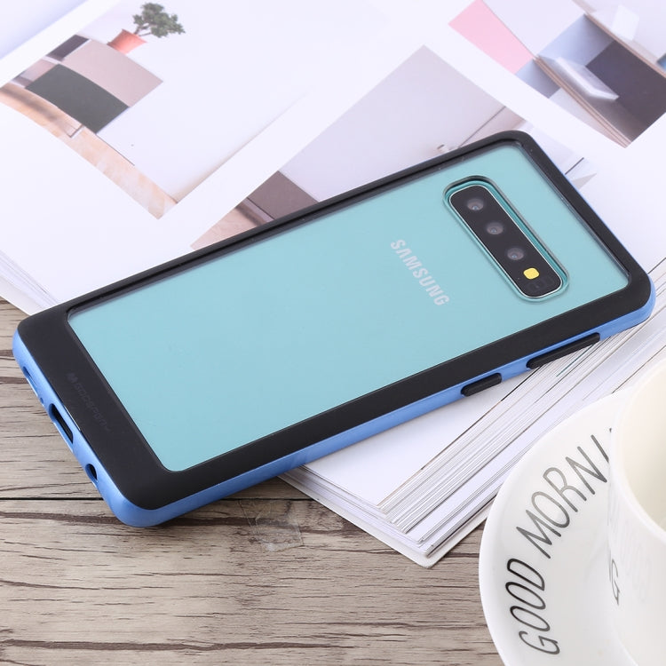 GOOSPERY New Bumper X Shockproof PC + TPU Case for Galaxy S10