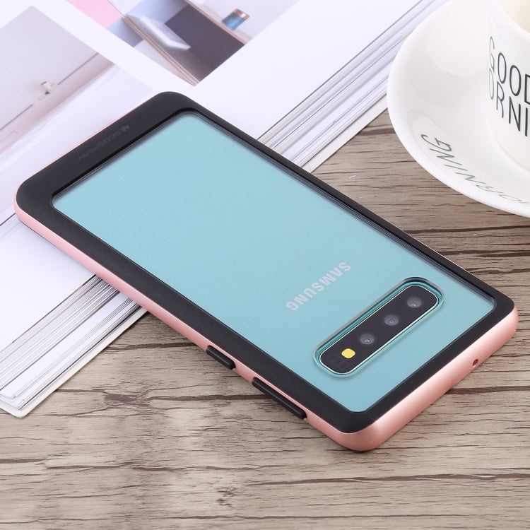 GOOSPERY New Bumper X Shockproof PC + TPU Case for Galaxy S10