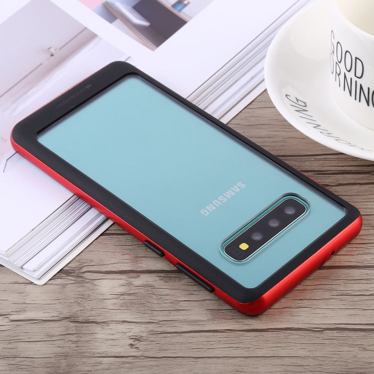 GOOSPERY New Bumper X Shockproof PC + TPU Case for Galaxy S10