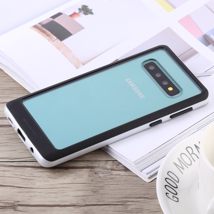 GOOSPERY New Bumper X Shockproof PC + TPU Case for Galaxy S10