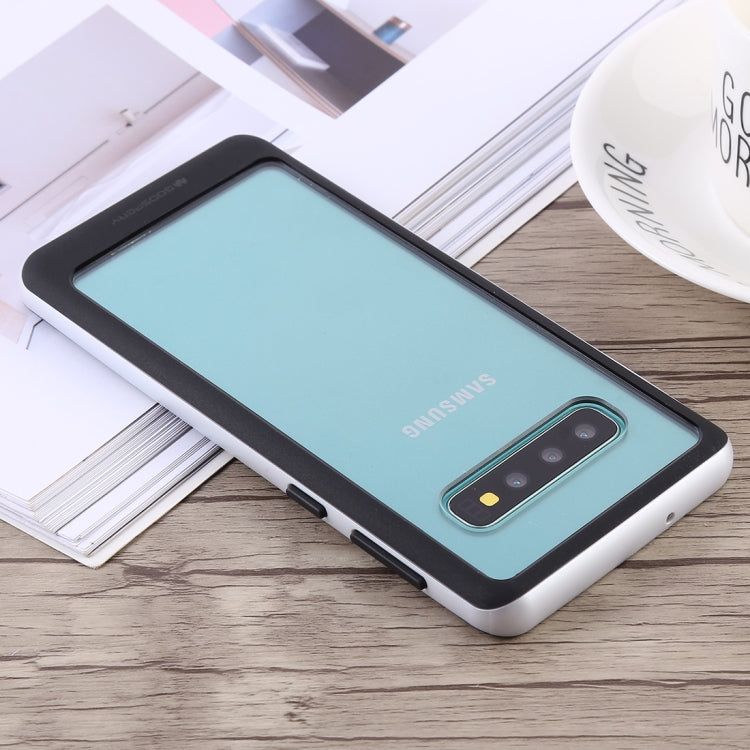 GOOSPERY New Bumper X Shockproof PC + TPU Case for Galaxy S10