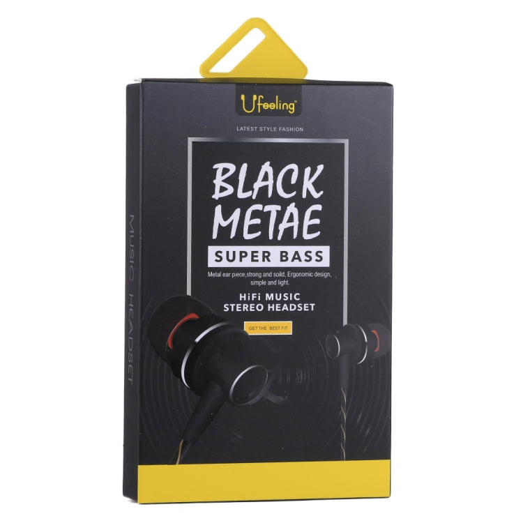 U-27 1.2m In-Ear Bass Stereo Wired Earphones with Mic, For iPhone, iPad, Galaxy, Huawei, Xiaomi, LG, HTC and Other Smartphones