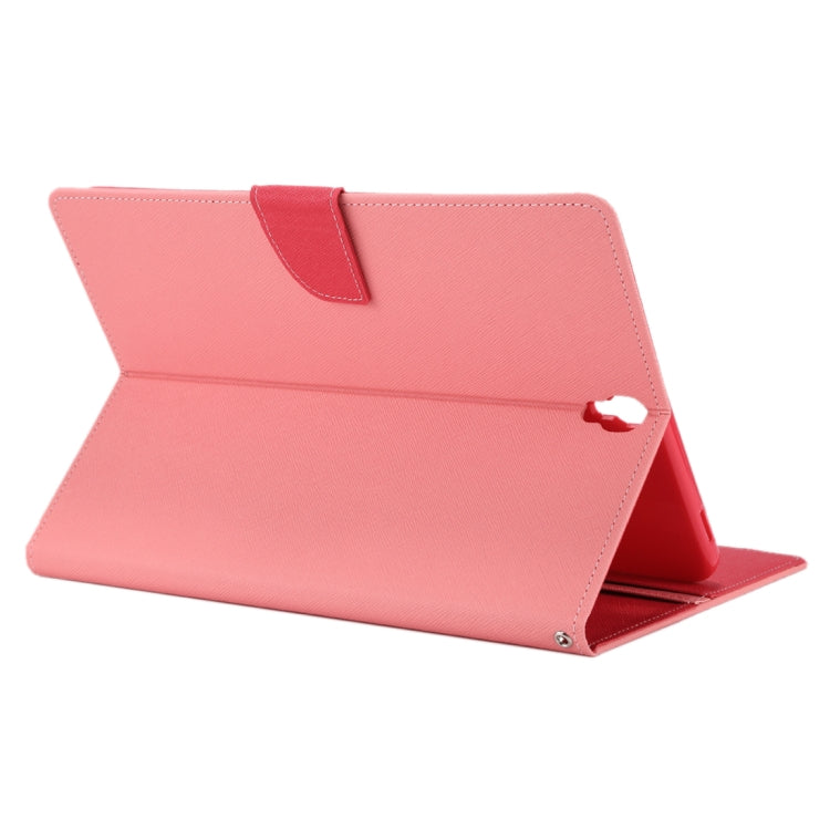 GOOSPERY FANCY DIARY for Galaxy Tab S3 9.7 T825 / T820 Cross Texture Leather Case with Holder & Card slots & Wallet