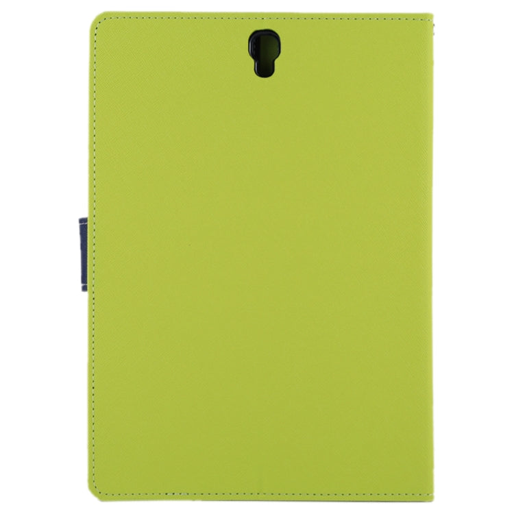 GOOSPERY FANCY DIARY for Galaxy Tab S3 9.7 T825 / T820 Cross Texture Leather Case with Holder & Card slots & Wallet