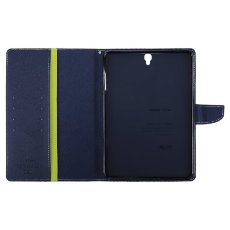 GOOSPERY FANCY DIARY for Galaxy Tab S3 9.7 T825 / T820 Cross Texture Leather Case with Holder & Card slots & Wallet