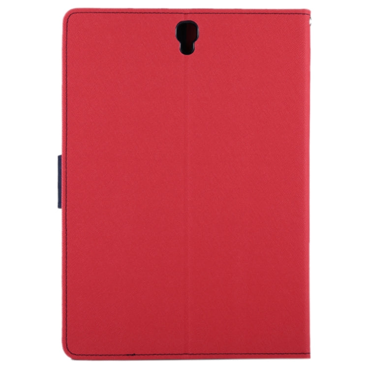GOOSPERY FANCY DIARY for Galaxy Tab S3 9.7 T825 / T820 Cross Texture Leather Case with Holder & Card slots & Wallet