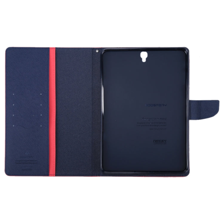 GOOSPERY FANCY DIARY for Galaxy Tab S3 9.7 T825 / T820 Cross Texture Leather Case with Holder & Card slots & Wallet