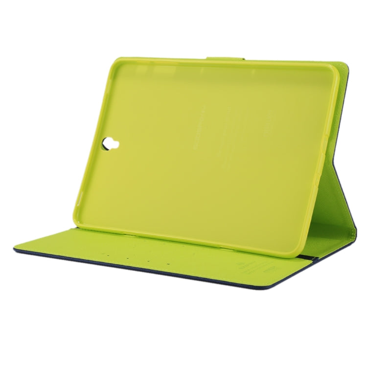 GOOSPERY FANCY DIARY for Galaxy Tab S3 9.7 T825 / T820 Cross Texture Leather Case with Holder & Card slots & Wallet