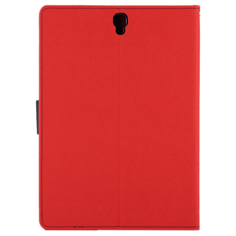 GOOSPERY FANCY DIARY for Galaxy Tab S3 9.7 T825 / T820 Cross Texture Leather Case with Holder & Card slots & Wallet