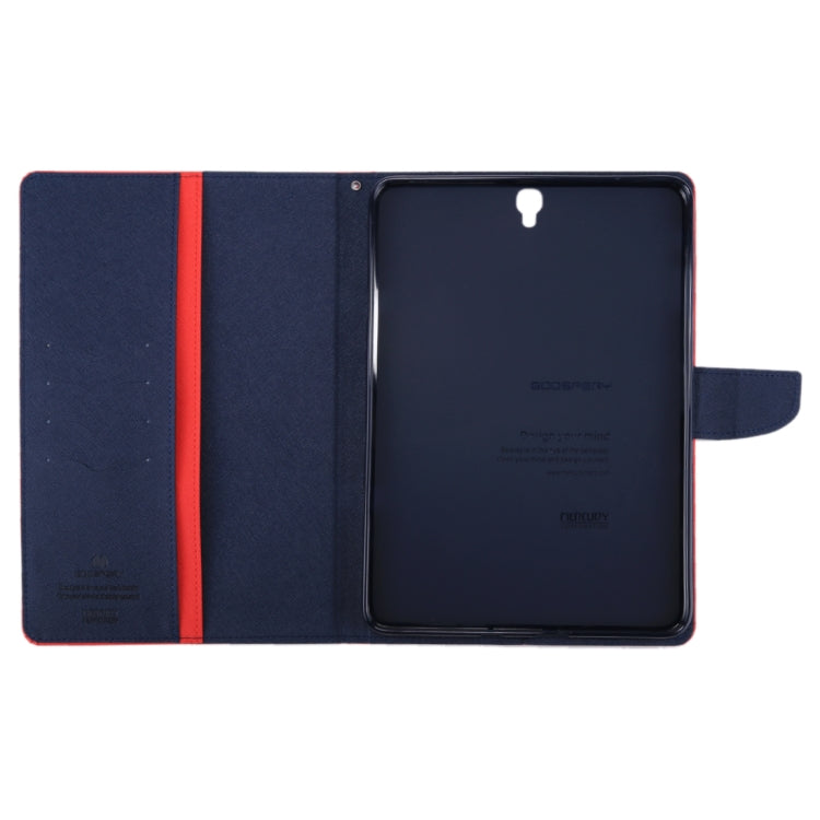 GOOSPERY FANCY DIARY for Galaxy Tab S3 9.7 T825 / T820 Cross Texture Leather Case with Holder & Card slots & Wallet