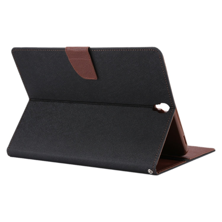 GOOSPERY FANCY DIARY for Galaxy Tab S3 9.7 T825 / T820 Cross Texture Leather Case with Holder & Card slots & Wallet