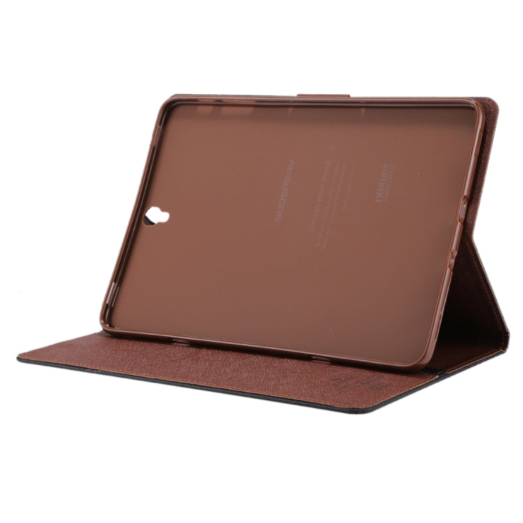 GOOSPERY FANCY DIARY for Galaxy Tab S3 9.7 T825 / T820 Cross Texture Leather Case with Holder & Card slots & Wallet
