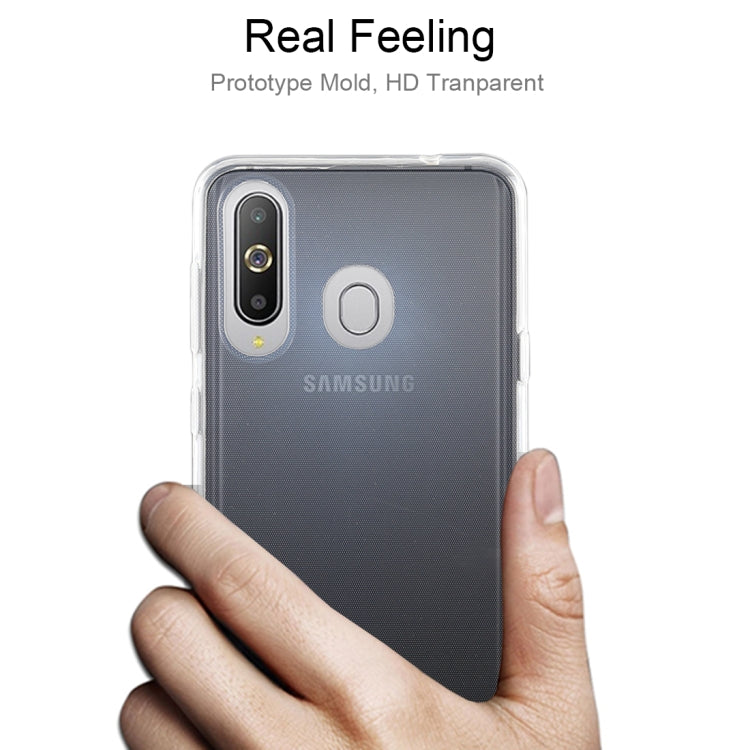 0.75mm Ultrathin Transparent TPU Soft Protective Case for Galaxy A8s
