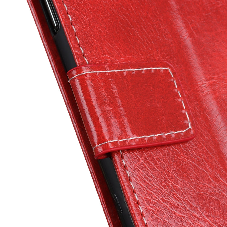 Retro Crazy Horse Texture Horizontal Flip Leather Case for Galaxy M20, with Holder & Card Slots & Photo Frame & Wallet