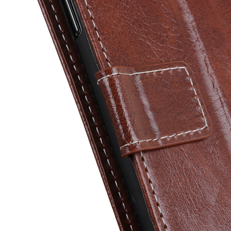 Retro Crazy Horse Texture Horizontal Flip Leather Case for Galaxy M20, with Holder & Card Slots & Photo Frame & Wallet